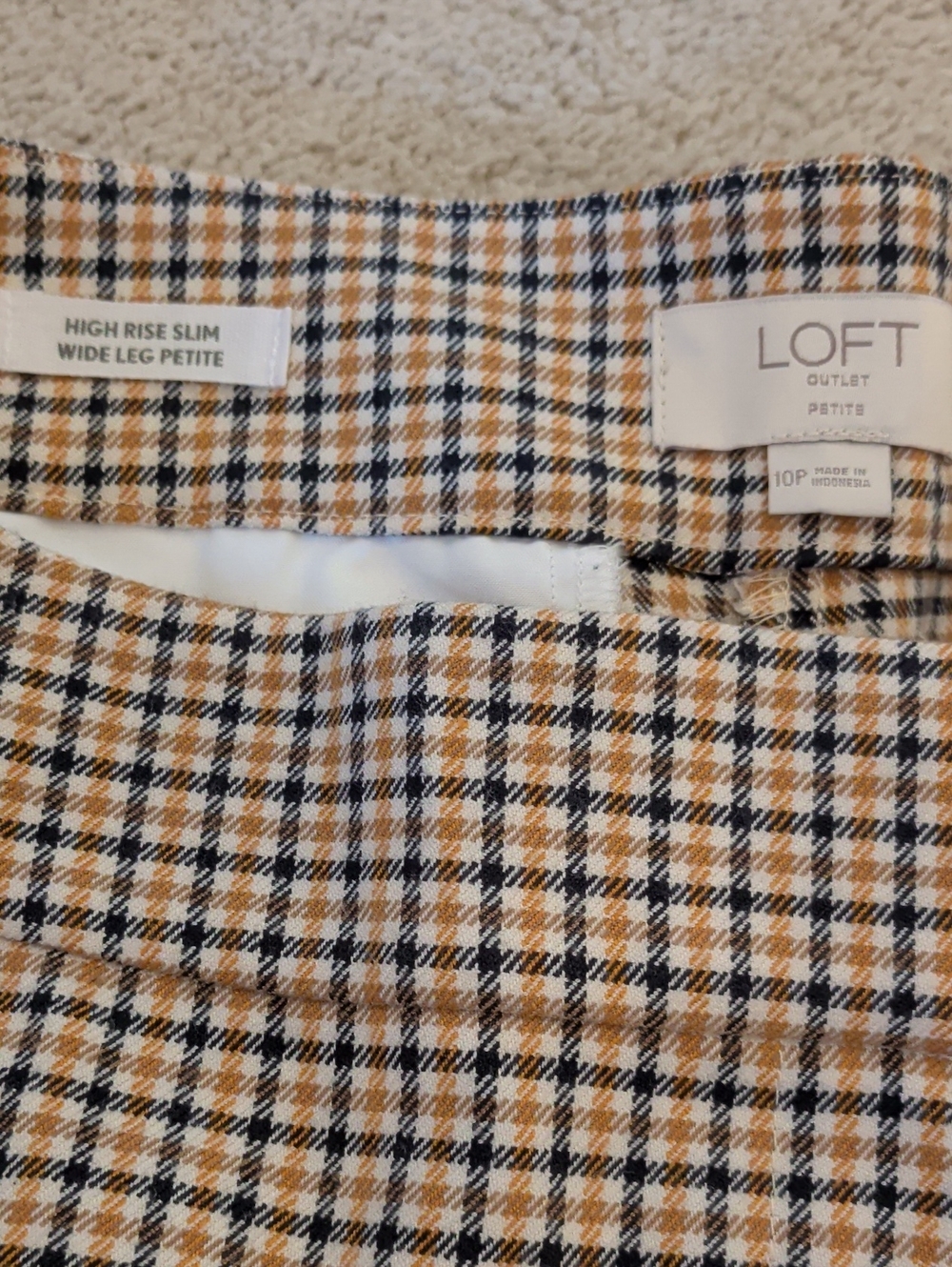 Loft High Rise/ Wide Leg Pants 10p